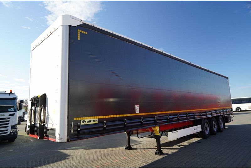 Wielton FIRANKA STANDARD / MULDA DO STALI - 9 M / OŚ PODNOSZONA / SAF / - Tentinė puspriekabė: foto 4 Wielton FIRANKA STANDARD / MULDA DO STALI - 9 M / OŚ PODNOSZONA / SAF / - Tentinė puspriekabė: foto 4