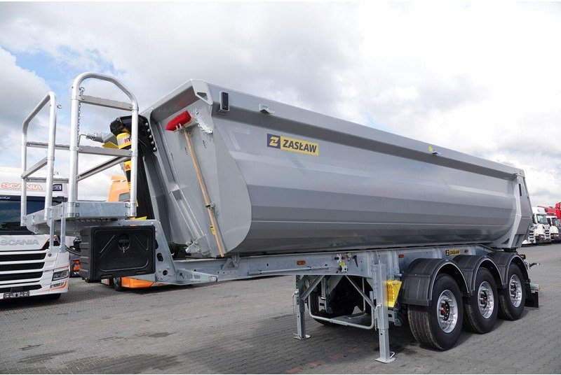 ZASŁAW WYWROTKA 26 m3 / FABRYCZNIE NOWA / STALOWA / RYNNA WANNA HP / OŚ - Savivartis puspriekabė: foto 4 ZASŁAW WYWROTKA 26 m3 / FABRYCZNIE NOWA / STALOWA / RYNNA WANNA HP / OŚ - Savivartis puspriekabė: foto 4