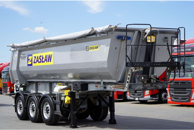 ZASŁAW WYWROTKA 26 m3 / STALOWA / HP / OŚ PODNOSZONA / RYNNA / 2017 - Savivartis puspriekabė: foto 1 ZASŁAW WYWROTKA 26 m3 / STALOWA / HP / OŚ PODNOSZONA / RYNNA / 2017 - Savivartis puspriekabė: foto 1