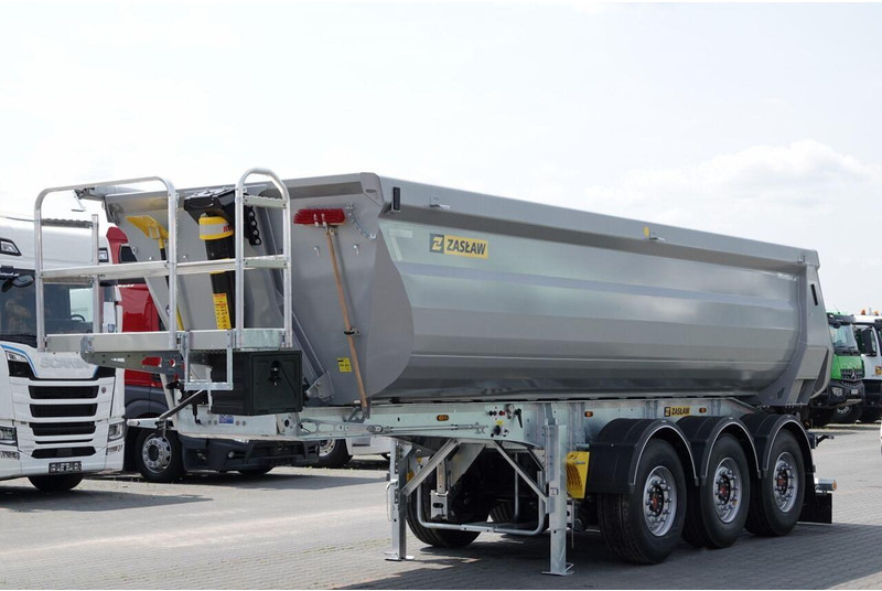 ZASŁAW WYWROTKA 28 m3 / FABRYCZNIE NOWA / STALOWA / RYNNA WANNA HP / OŚ - Savivartis puspriekabė: foto 3 ZASŁAW WYWROTKA 28 m3 / FABRYCZNIE NOWA / STALOWA / RYNNA WANNA HP / OŚ - Savivartis puspriekabė: foto 3