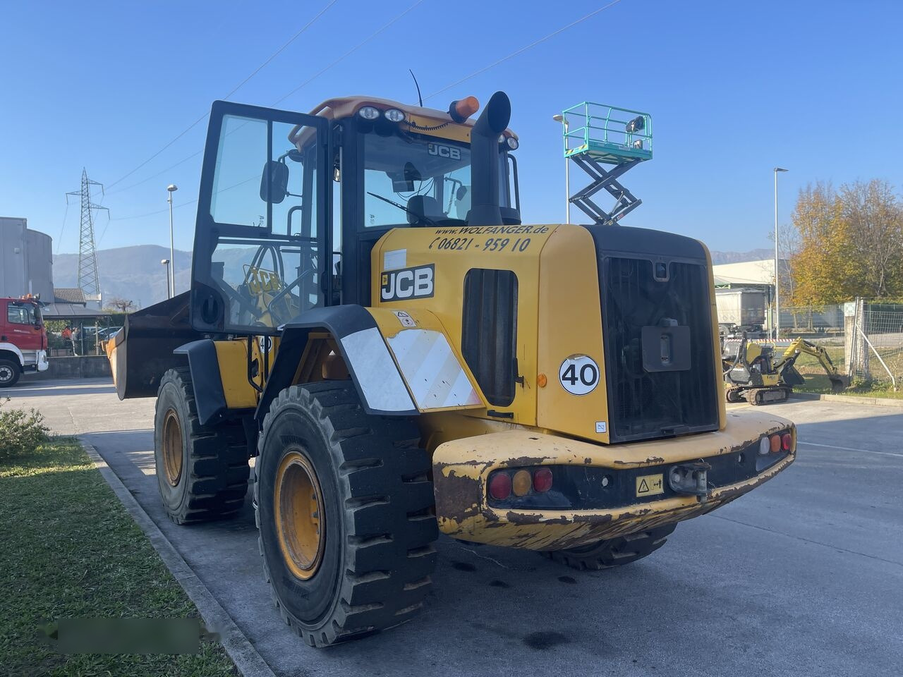 JCB 427 ht - Ratinis krautuvas: foto 3 JCB 427 ht - Ratinis krautuvas: foto 3