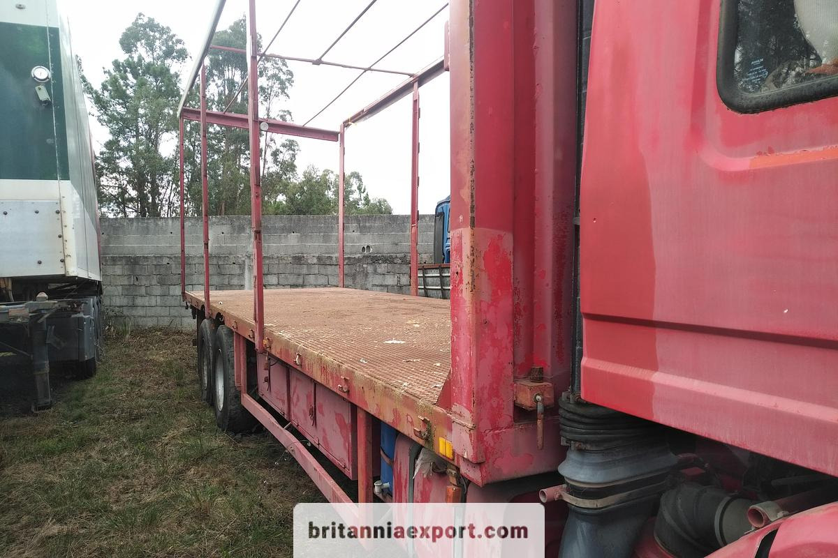 Tentinis sunkvežimis SCANIA P 92H | 6x2 10 tyres | On springs | 26 ton: foto 10