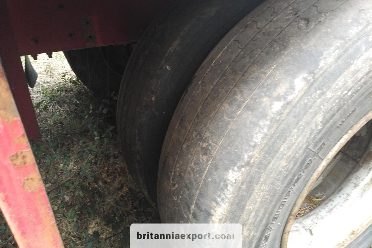 Tentinis sunkvežimis SCANIA P 92H | 6x2 10 tyres | On springs | 26 ton: foto 16