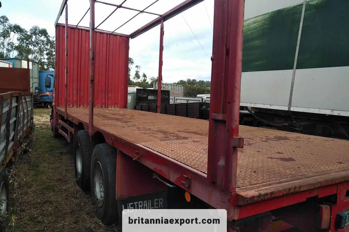 Tentinis sunkvežimis SCANIA P 92H | 6x2 10 tyres | On springs | 26 ton: foto 7