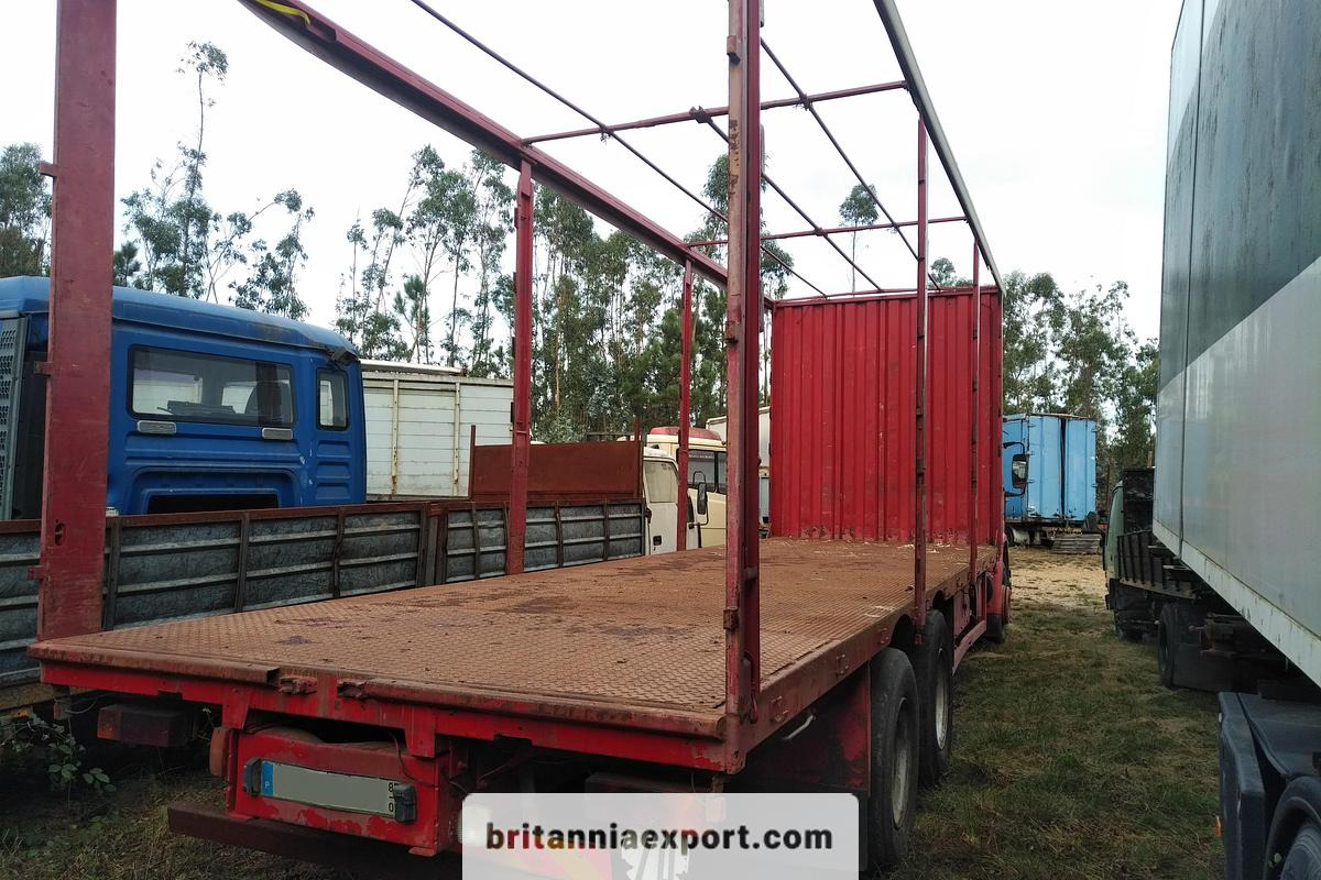 Tentinis sunkvežimis SCANIA P 92H | 6x2 10 tyres | On springs | 26 ton: foto 9