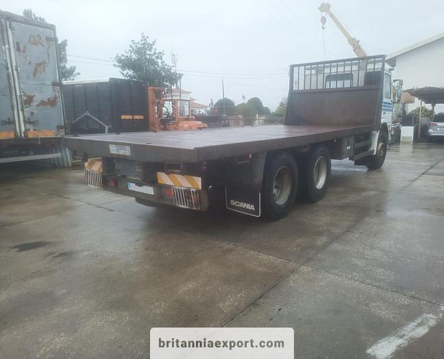 SCANIA P93H 280 6x2 10 Tyres Flatbed Truck – 26 Ton | On springs - Platforminis/ Bortinis sunkvežimis: foto 4 SCANIA P93H 280 6x2 10 Tyres Flatbed Truck – 26 Ton | On springs - Platforminis/ Bortinis sunkvežimis: foto 4