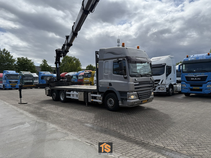 DAF FAN CF85 .460 - AUTOMATIC - EURO 5 - KRAN/CRANE HIAB 377 - Platforminis/ Bortinis sunkvežimis, Sunkvežimis su kranu: foto 3 DAF FAN CF85 .460 - AUTOMATIC - EURO 5 - KRAN/CRANE HIAB 377 - Platforminis/ Bortinis sunkvežimis, Sunkvežimis su kranu: foto 3