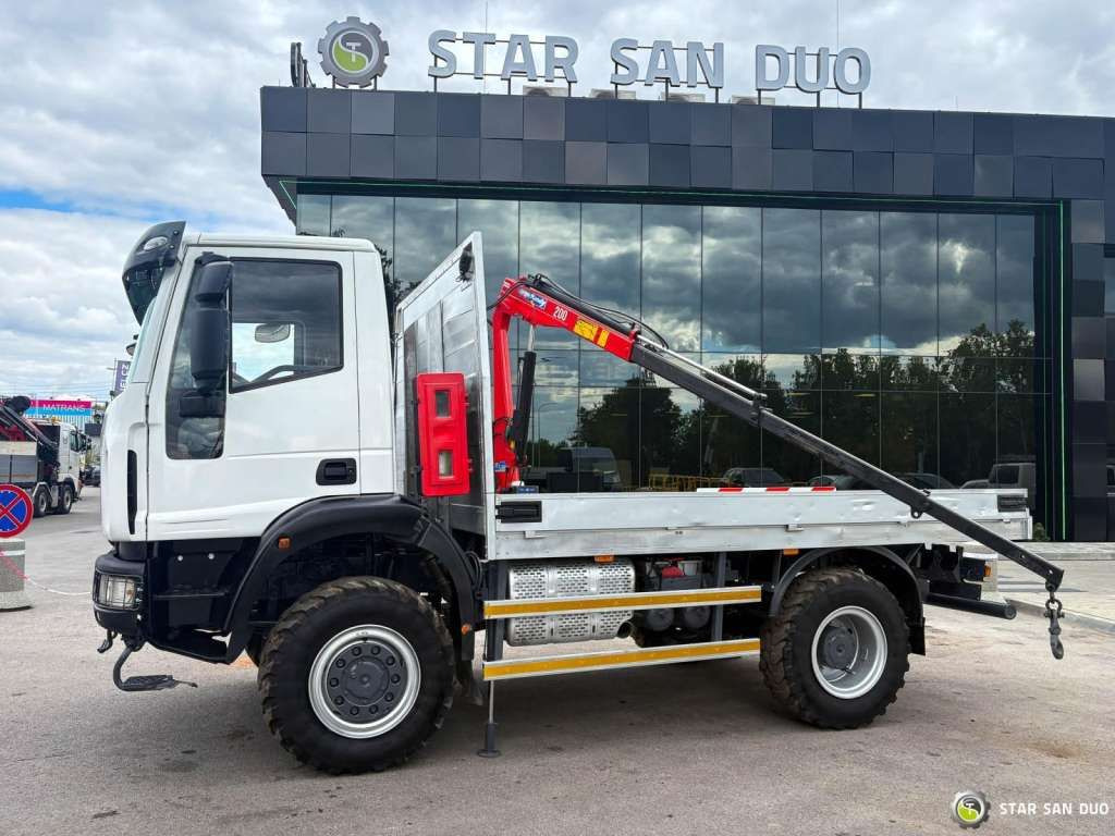 Iveco Eurocargo 4x4 HMF 202 Euro 6 mileage: 76,000 k - Sunkvežimis su kranu: foto 5 Iveco Eurocargo 4x4 HMF 202 Euro 6 mileage: 76,000 k - Sunkvežimis su kranu: foto 5