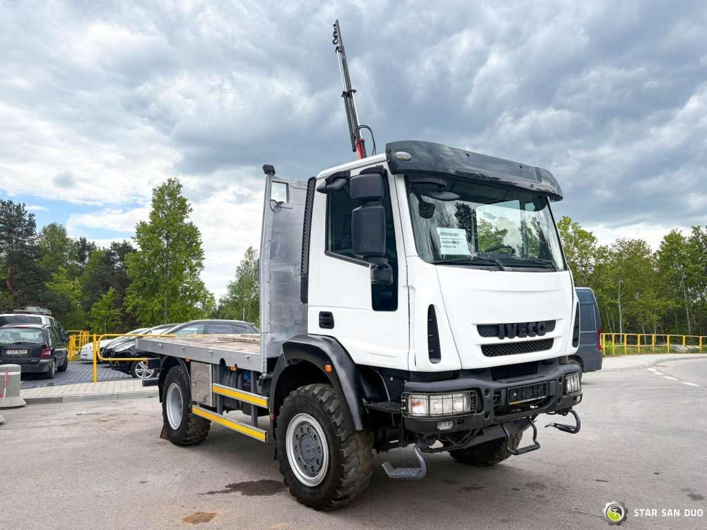 Iveco Eurocargo 4x4 HMF 202 Euro 6 mileage: 76,000 k - Sunkvežimis su kranu: foto 3 Iveco Eurocargo 4x4 HMF 202 Euro 6 mileage: 76,000 k - Sunkvežimis su kranu: foto 3