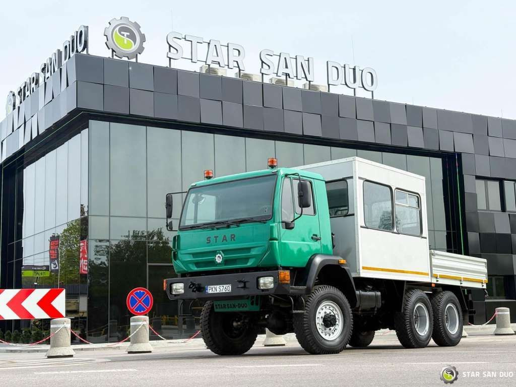 MAN Star 266 BRIGADE VEHICLE 6x6 Passenger transport - Važiuoklės sunkvežimis: foto 1 MAN Star 266 BRIGADE VEHICLE 6x6 Passenger transport - Važiuoklės sunkvežimis: foto 1