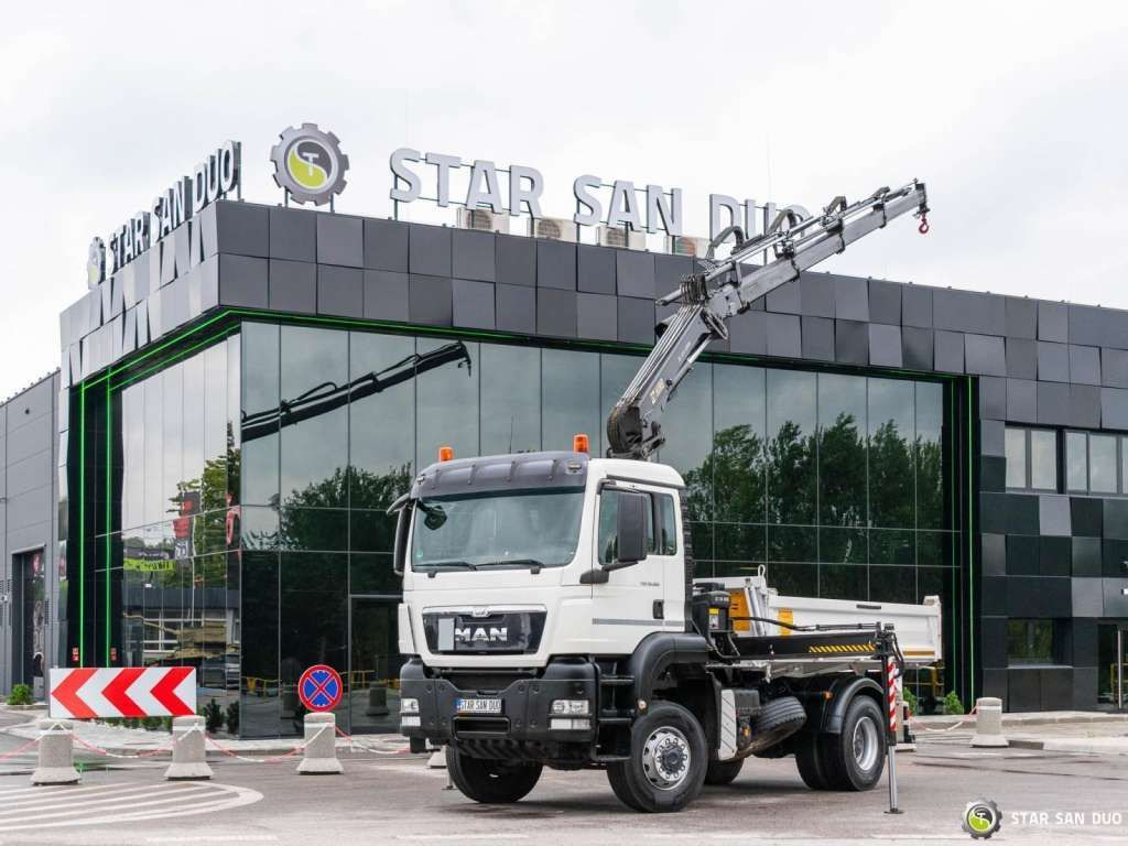 MAN TGS 18.360 4x4 HIAB 144 E-4 Crane Kipper MAN TGS 18.360 4x4 HIAB 144 E-4 Crane Kipper - Sunkvežimis su kranu, Savivartis sunkvežimis: foto 3 MAN TGS 18.360 4x4 HIAB 144 E-4 Crane Kipper MAN TGS 18.360 4x4 HIAB 144 E-4 Crane Kipper - Sunkvežimis su kranu, Savivartis sunkvežimis: foto 3