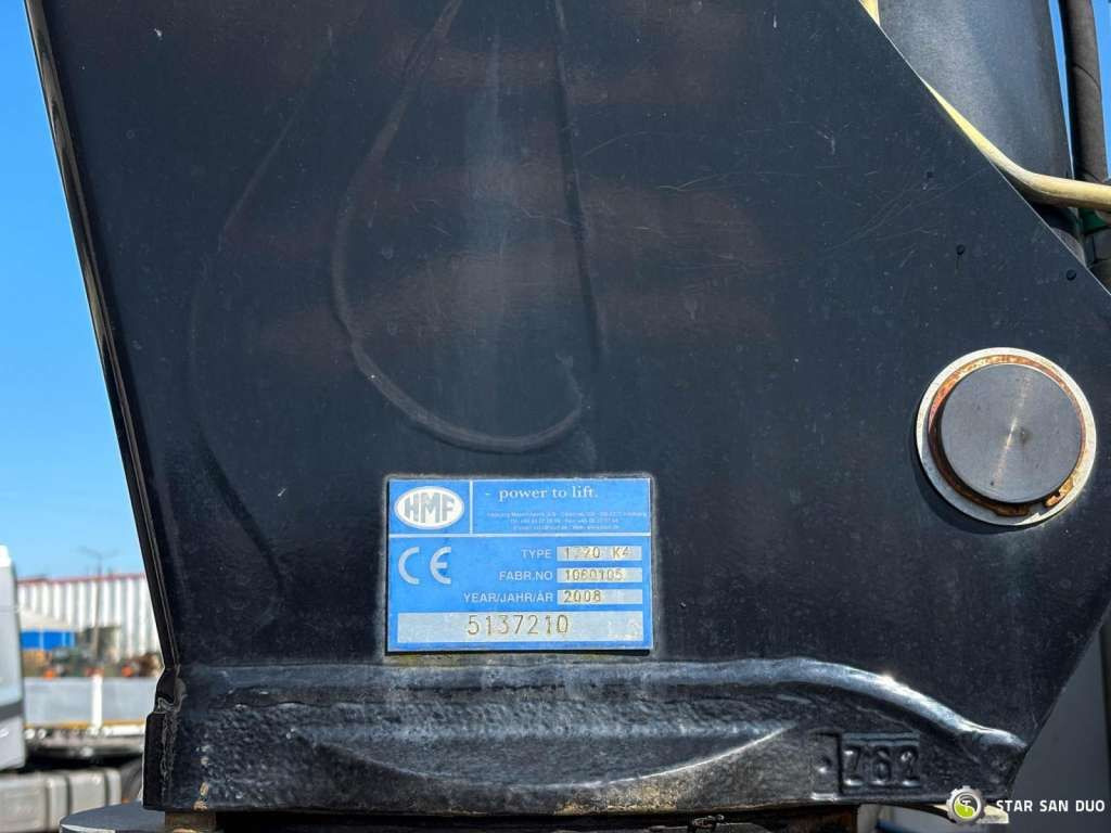 Sunkvežimis su kranu MAN TGS 18.360 4x4 HMF 1720 K4 Crane KRAN: foto 23