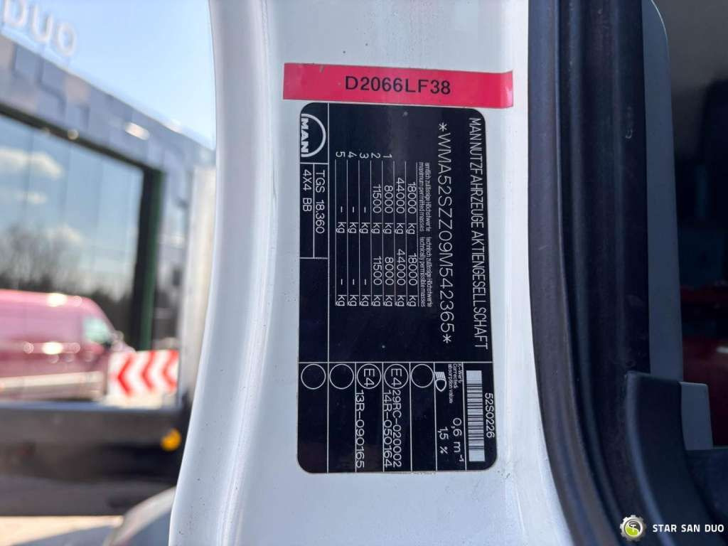 Sunkvežimis su kranu MAN TGS 18.360 4x4 HMF 1720 K4 Crane KRAN: foto 13