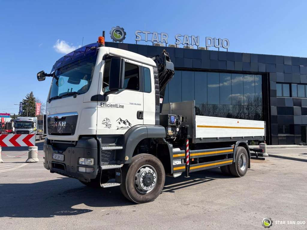 Sunkvežimis su kranu MAN TGS 18.360 4x4 HMF 1720 K4 Crane KRAN: foto 10