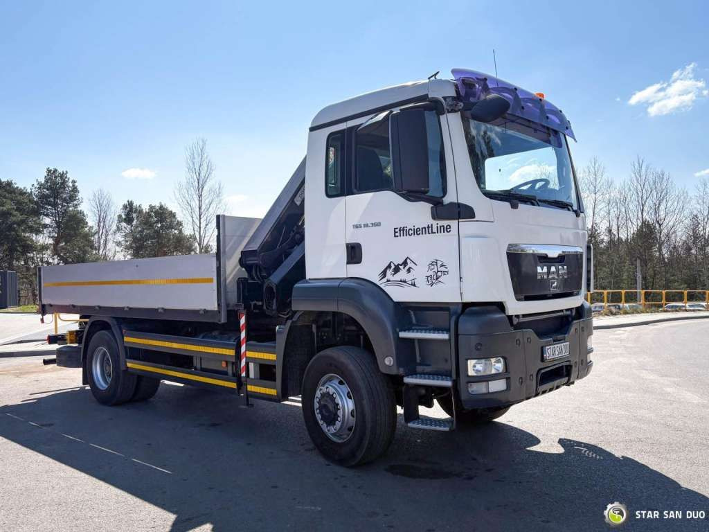 Sunkvežimis su kranu MAN TGS 18.360 4x4 HMF 1720 K4 Crane KRAN: foto 9