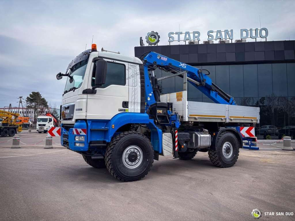 MAN TGS 18.440 4x4 HIAB 166 E-4 CRANE KRAN MAN TGS 18.440 4x4 HIAB 166 E-4 CRANE KRAN - Sunkvežimis su kranu, Platforminis/ Bortinis sunkvežimis: foto 4 MAN TGS 18.440 4x4 HIAB 166 E-4 CRANE KRAN MAN TGS 18.440 4x4 HIAB 166 E-4 CRANE KRAN - Sunkvežimis su kranu, Platforminis/ Bortinis sunkvežimis: foto 4