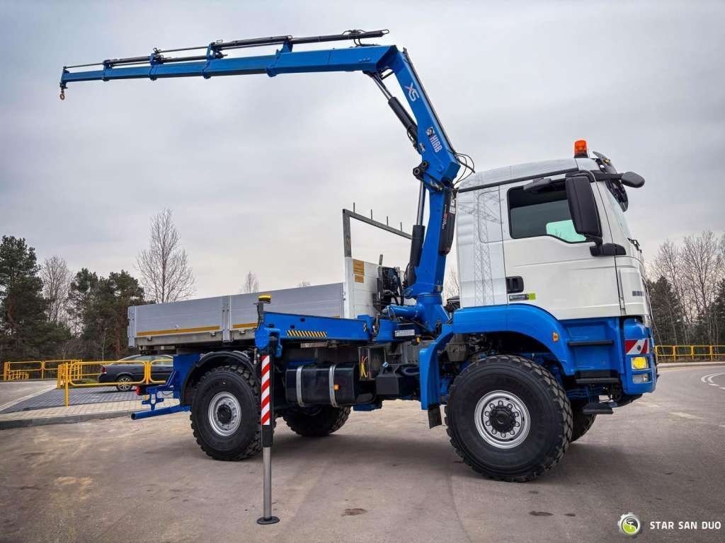 MAN TGS 18.440 4x4 HIAB 166 E-4 CRANE KRAN MAN TGS 18.440 4x4 HIAB 166 E-4 CRANE KRAN - Sunkvežimis su kranu, Platforminis/ Bortinis sunkvežimis: foto 2 MAN TGS 18.440 4x4 HIAB 166 E-4 CRANE KRAN MAN TGS 18.440 4x4 HIAB 166 E-4 CRANE KRAN - Sunkvežimis su kranu, Platforminis/ Bortinis sunkvežimis: foto 2