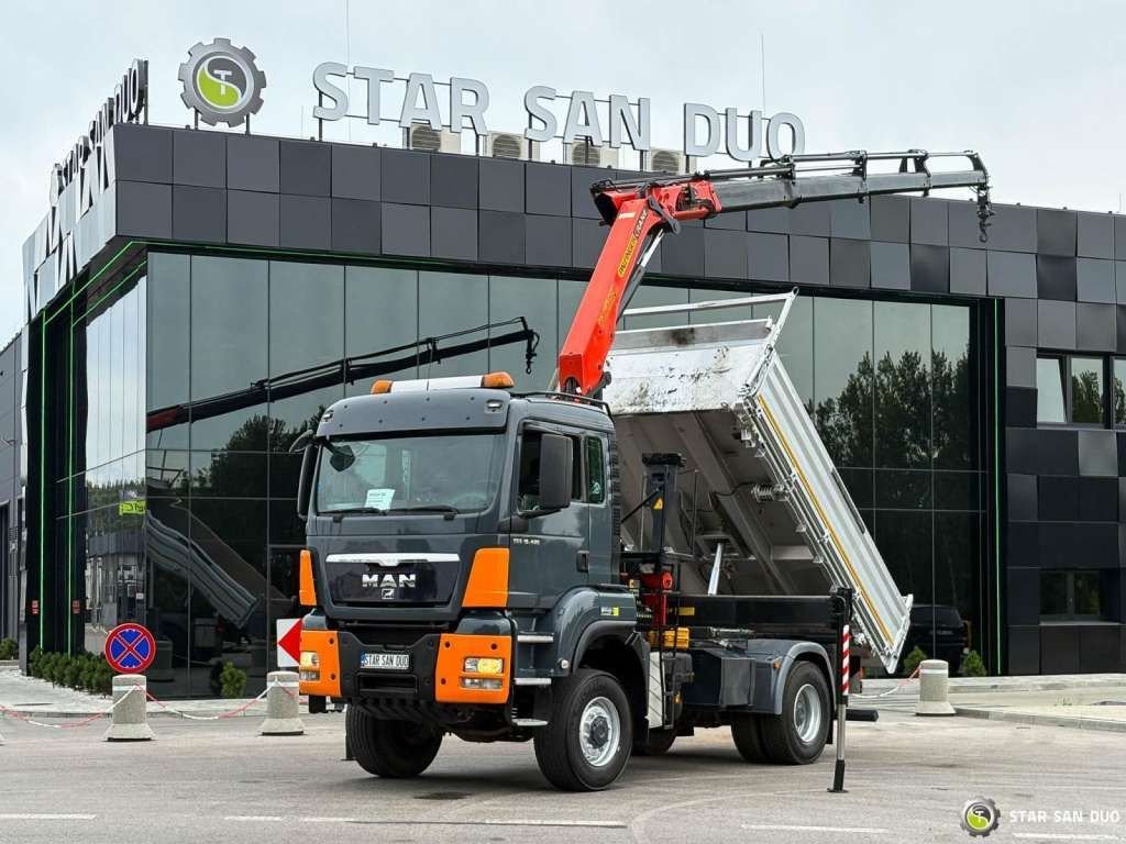 MAN TGS 18.480 PALFINGER PK 16502 HDS Crane,Kipper - Sunkvežimis su kranu: foto 2 MAN TGS 18.480 PALFINGER PK 16502 HDS Crane,Kipper - Sunkvežimis su kranu: foto 2