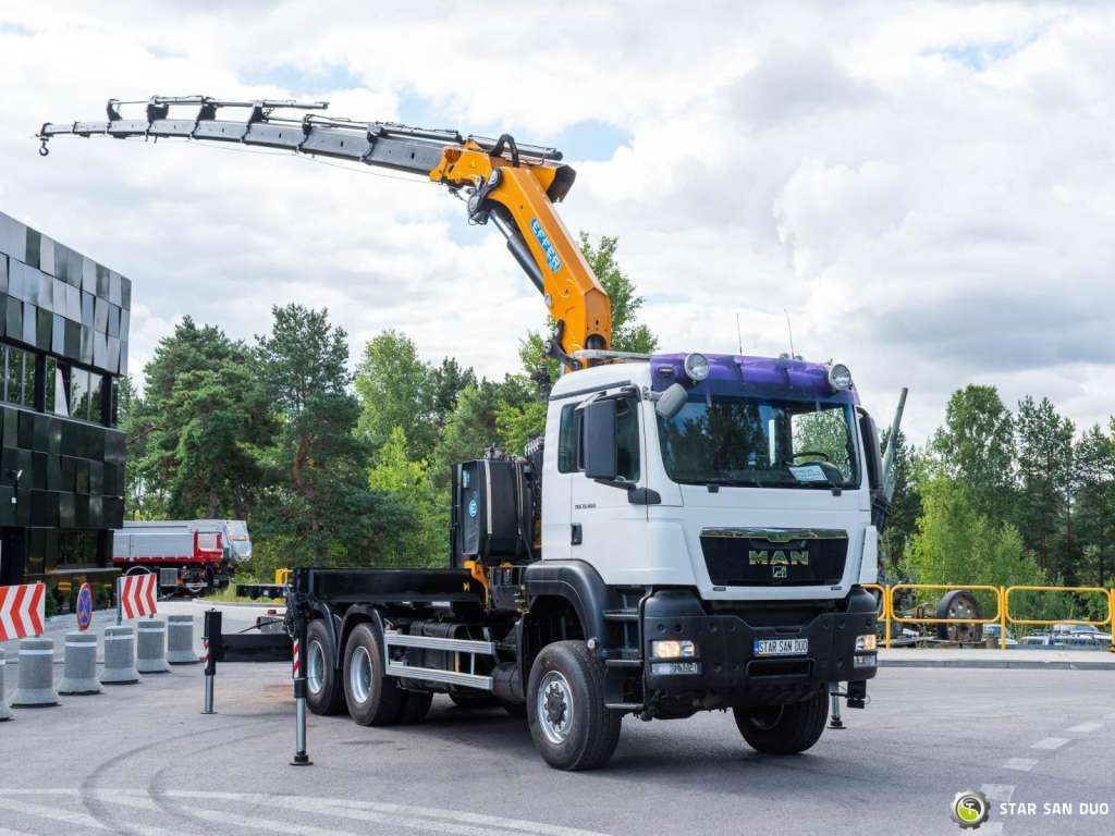 MAN TGS 33.400 6x6 BL EFFER 315/8S HDS Crane 2019 - Sunkvežimis su kranu: foto 1 MAN TGS 33.400 6x6 BL EFFER 315/8S HDS Crane 2019 - Sunkvežimis su kranu: foto 1
