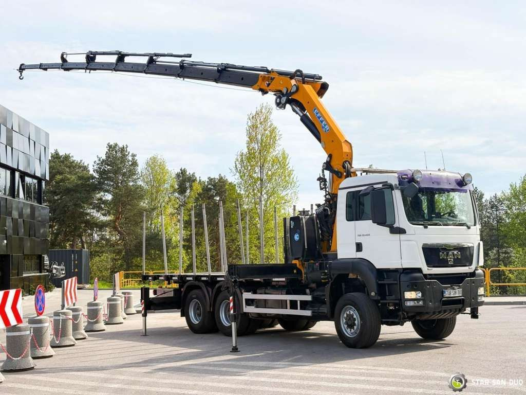 MAN TGS 33.400 6x6 BL EFFER 315/8S HDS Crane 2019 - Sunkvežimis su kranu: foto 2 MAN TGS 33.400 6x6 BL EFFER 315/8S HDS Crane 2019 - Sunkvežimis su kranu: foto 2