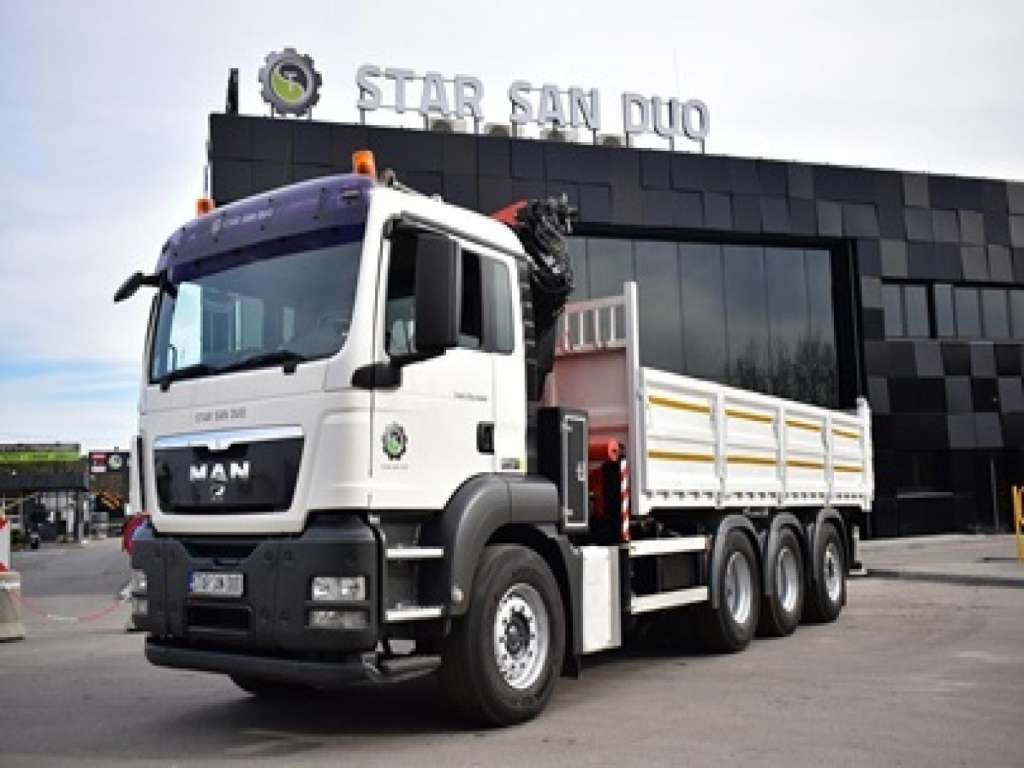 MAN TGS 35.400 8X4 PALFINGER PK 33002 CRANE KIPPER - Savivartis sunkvežimis: foto 4 MAN TGS 35.400 8X4 PALFINGER PK 33002 CRANE KIPPER - Savivartis sunkvežimis: foto 4