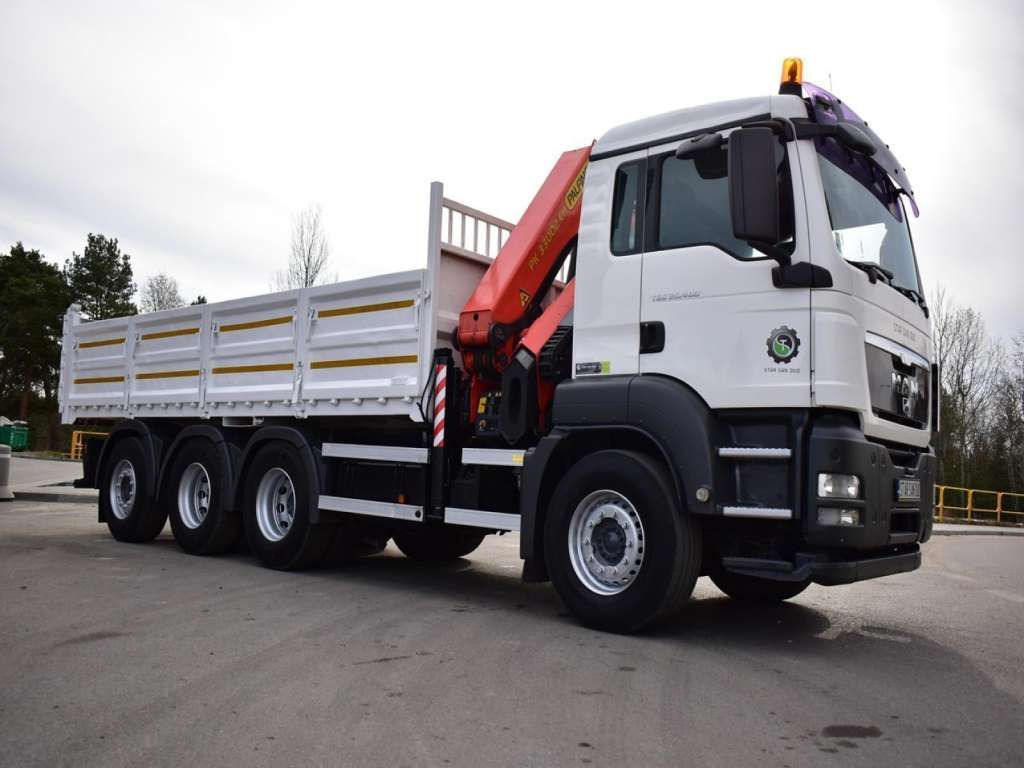 MAN TGS 35.400 8X4 PALFINGER PK 33002 CRANE KIPPER - Savivartis sunkvežimis: foto 3 MAN TGS 35.400 8X4 PALFINGER PK 33002 CRANE KIPPER - Savivartis sunkvežimis: foto 3