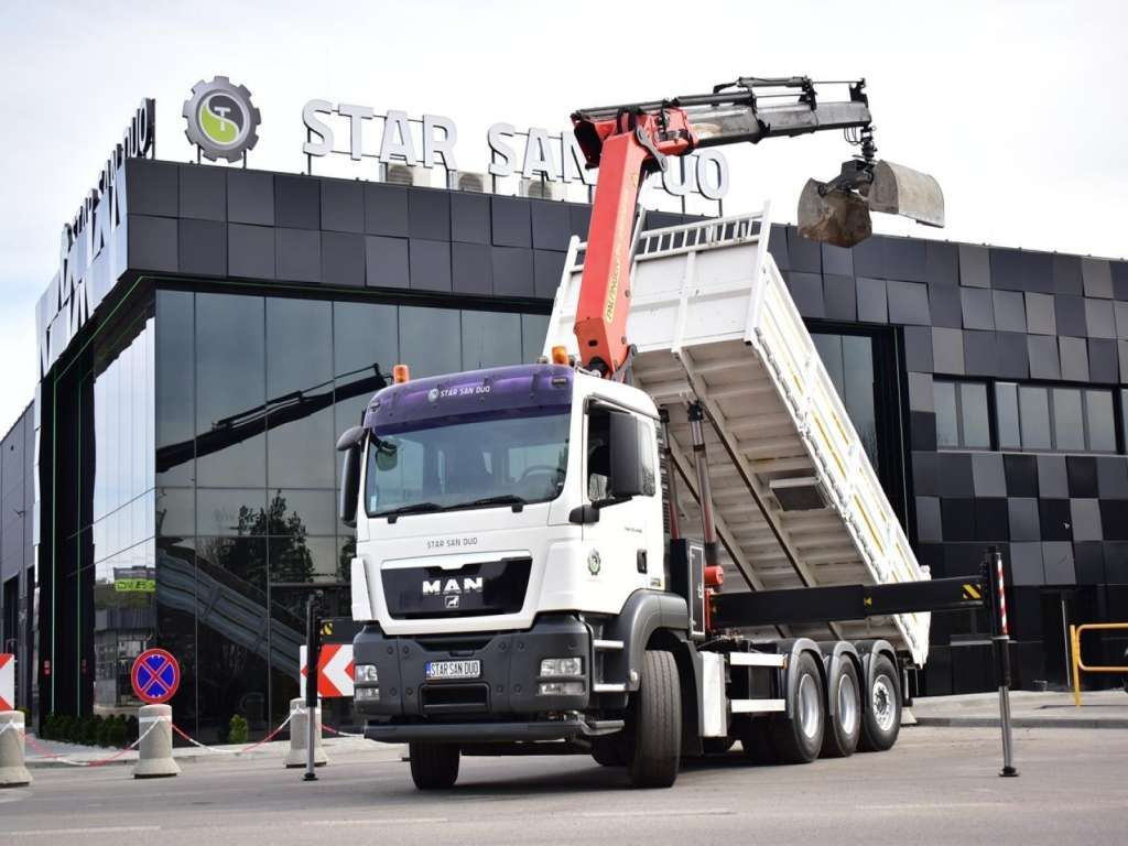 MAN TGS 35.400 8X4 PALFINGER PK 33002 CRANE KIPPER - Savivartis sunkvežimis: foto 2 MAN TGS 35.400 8X4 PALFINGER PK 33002 CRANE KIPPER - Savivartis sunkvežimis: foto 2