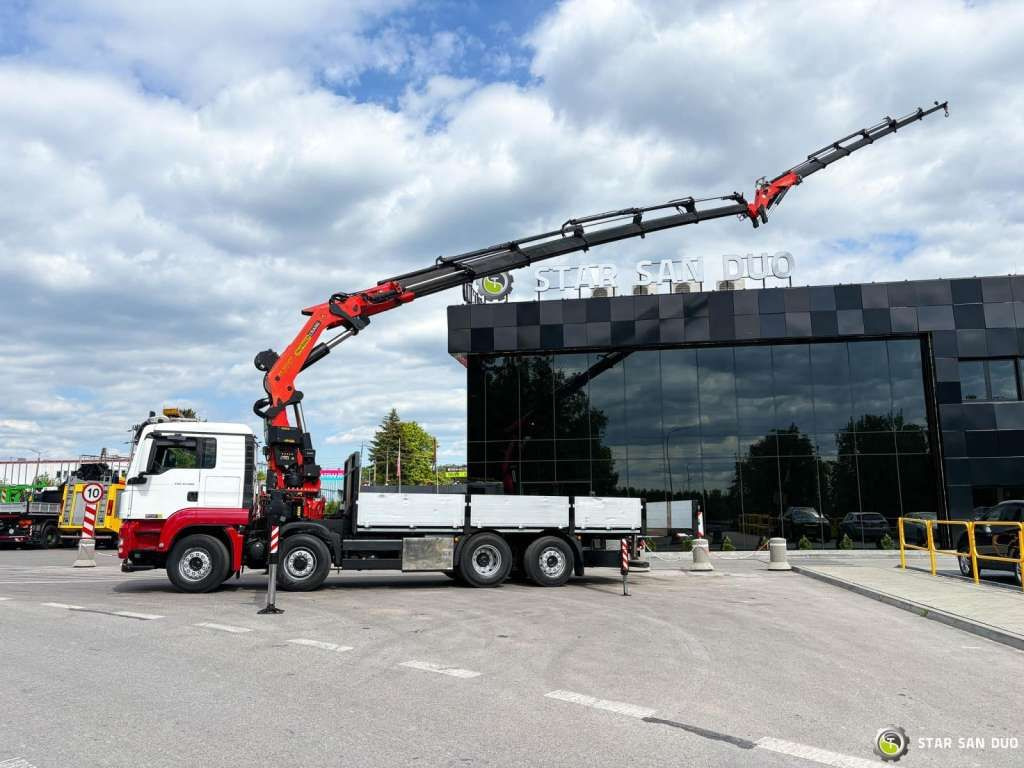 MAN TGS 35.480 8x4 PALFINGER PK 60002 Fly Jib Winch - Sunkvežimis su kranu: foto 2 MAN TGS 35.480 8x4 PALFINGER PK 60002 Fly Jib Winch - Sunkvežimis su kranu: foto 2