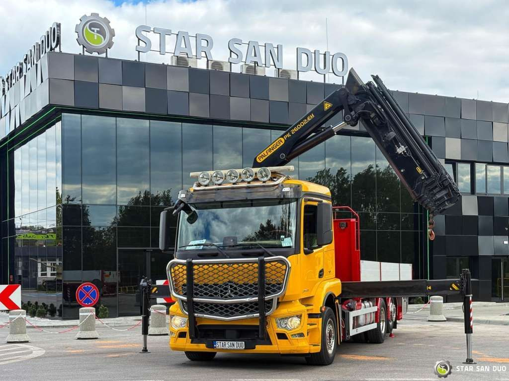 Mercedes-Benz ACTROS 2543 6x2 PalfingerPK 26002 EH Crane - Sunkvežimis su kranu: foto 2 Mercedes-Benz ACTROS 2543 6x2 PalfingerPK 26002 EH Crane - Sunkvežimis su kranu: foto 2