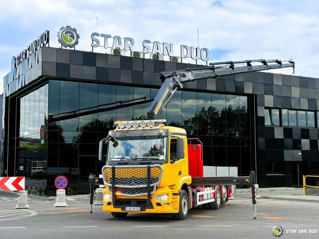 Mercedes-Benz ACTROS 2543 6x2 PalfingerPK 26002 EH Crane - Sunkvežimis su kranu: foto 1 Mercedes-Benz ACTROS 2543 6x2 PalfingerPK 26002 EH Crane - Sunkvežimis su kranu: foto 1
