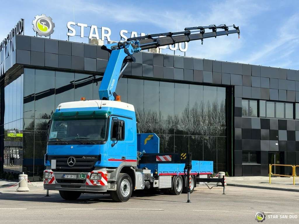 Mercedes-Benz ACTROS 2646L 6x4 PALFINGER 36002 Crane Winch - Sunkvežimis su kranu: foto 5 Mercedes-Benz ACTROS 2646L 6x4 PALFINGER 36002 Crane Winch - Sunkvežimis su kranu: foto 5
