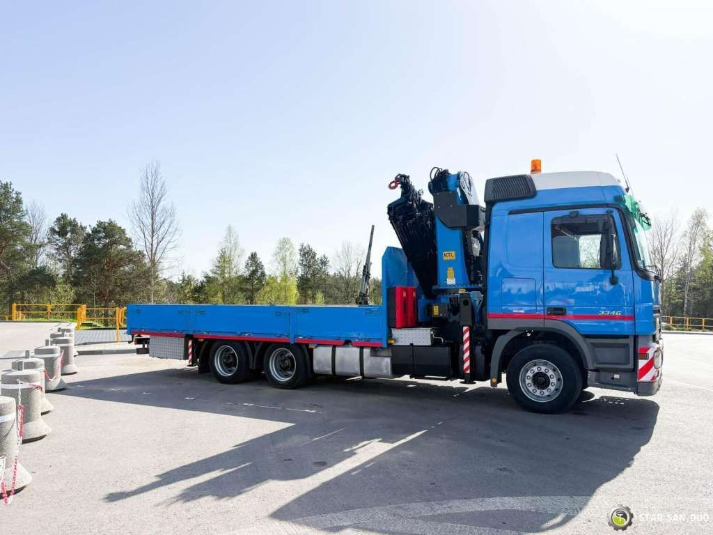 Sunkvežimis su kranu Mercedes-Benz  ACTROS 2646L 6x4 PALFINGER 36002 Euro 5 Winch: foto 9