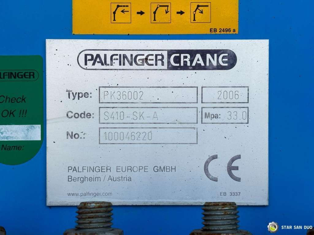 Sunkvežimis su kranu Mercedes-Benz  ACTROS 2646L 6x4 PALFINGER 36002 Euro 5 Winch: foto 15