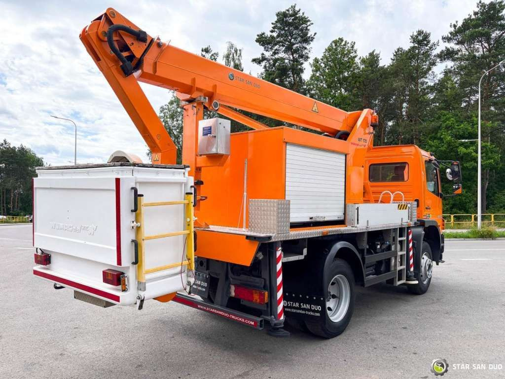 Mercedes-Benz ATEGO 4x4 1018 WUMAG WT 170 Platform Lift 17m - Autobokštelio: foto 5 Mercedes-Benz ATEGO 4x4 1018 WUMAG WT 170 Platform Lift 17m - Autobokštelio: foto 5