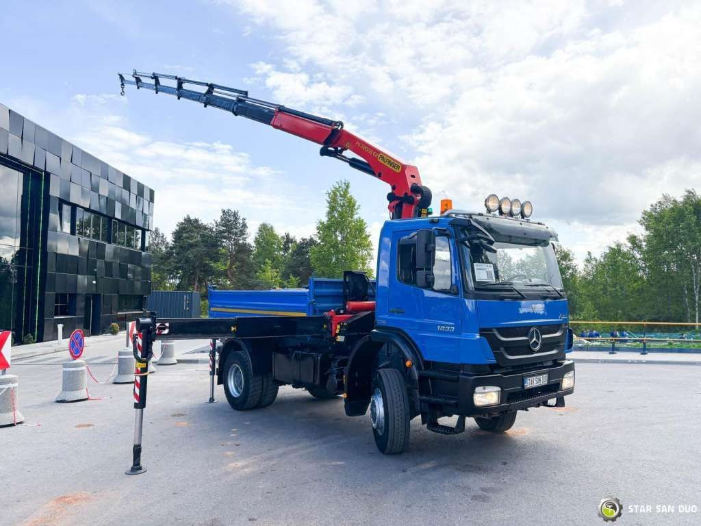 Mercedes-Benz AXOR 1833 4x4 Palfinger PK 22002 EH Crane Winch - Savivartis sunkvežimis: foto 2 Mercedes-Benz AXOR 1833 4x4 Palfinger PK 22002 EH Crane Winch - Savivartis sunkvežimis: foto 2