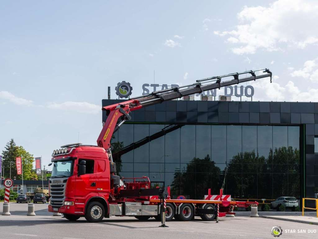 Scania R450 8x4 Palfinger PK 65002 SH HDS Crane - Sunkvežimis su kranu: foto 4 Scania R450 8x4 Palfinger PK 65002 SH HDS Crane - Sunkvežimis su kranu: foto 4