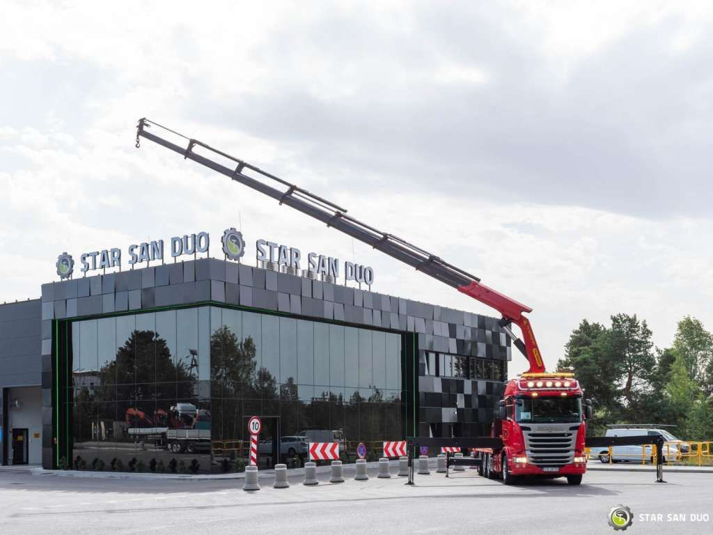 Scania R450 8x4 Palfinger PK 65002 SH HDS Crane - Sunkvežimis su kranu: foto 3 Scania R450 8x4 Palfinger PK 65002 SH HDS Crane - Sunkvežimis su kranu: foto 3