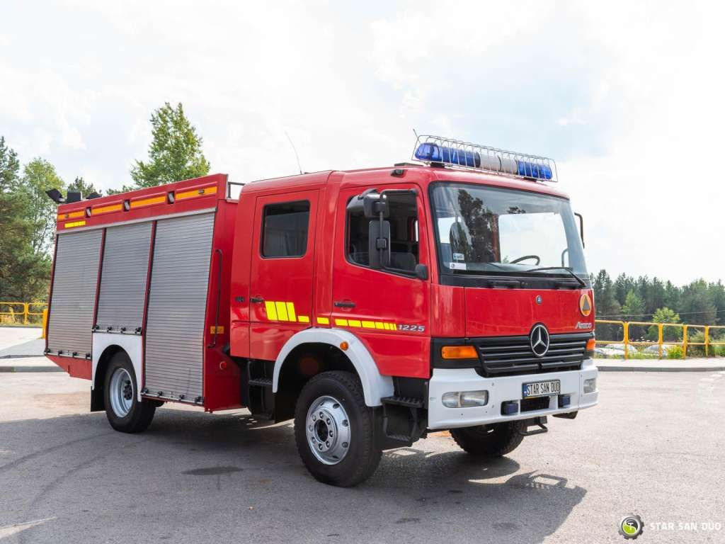 Mercedes-Benz 4x4 ATEGO 1225 CNBOP Fire Brigade - Sunkvežimis: foto 2 Mercedes-Benz 4x4 ATEGO 1225 CNBOP Fire Brigade - Sunkvežimis: foto 2
