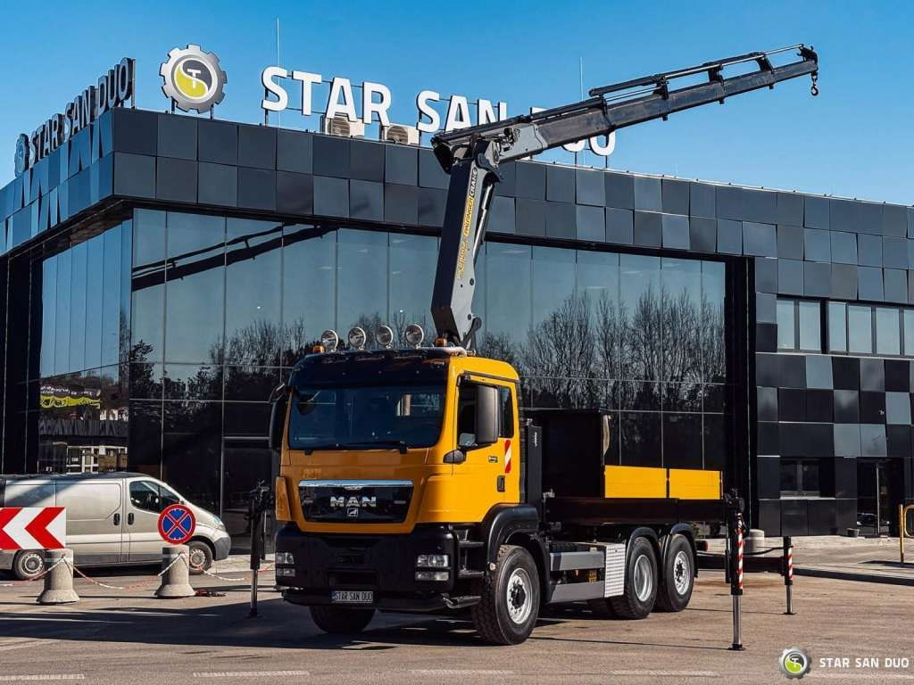 MAN TGS 28.480 6x4x4 H PALFINGER PK 29002 CRANE 5th - Vilkikas: foto 1 MAN TGS 28.480 6x4x4 H PALFINGER PK 29002 CRANE 5th - Vilkikas: foto 1