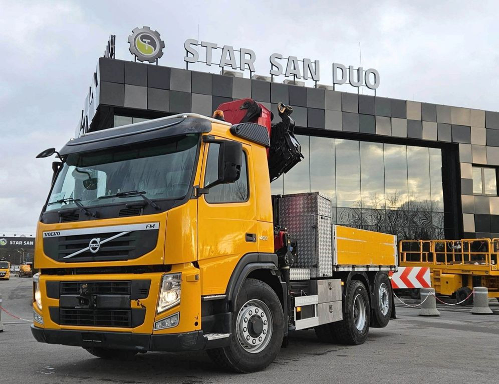 Volvo FM 460 4x4x6 H HMF 3220 HYDRODRIVE EURO 5 2014 - Vilkikas: foto 4 Volvo FM 460 4x4x6 H HMF 3220 HYDRODRIVE EURO 5 2014 - Vilkikas: foto 4