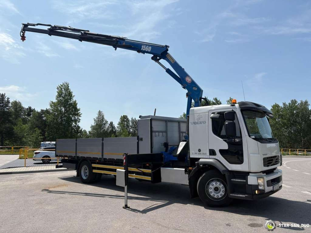 Volvo FE 240 4x2 HMF 1560 K3 HDS Rotator Crane Kran - Sunkvežimis su kranu: foto 2 Volvo FE 240 4x2 HMF 1560 K3 HDS Rotator Crane Kran - Sunkvežimis su kranu: foto 2