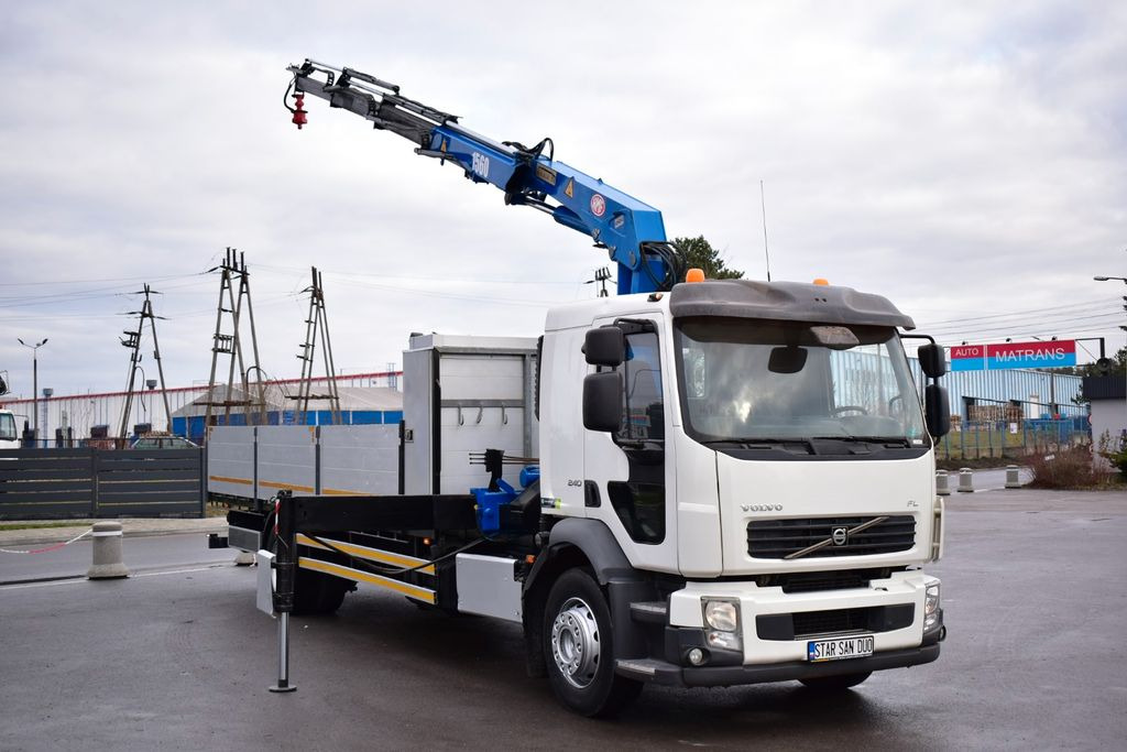 Volvo FE 280 4x2 HMF 1560 K3 kran Rotator CRAN - Sunkvežimis su kranu, Platforminis/ Bortinis sunkvežimis: foto 1 Volvo FE 280 4x2 HMF 1560 K3 kran Rotator CRAN - Sunkvežimis su kranu, Platforminis/ Bortinis sunkvežimis: foto 1
