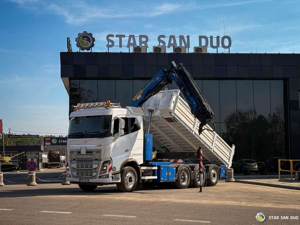 Volvo FH 16.550 8x4 Palfinger PK 34002-SH Crane Kippe - Sunkvežimis su kranu: foto 4 Volvo FH 16.550 8x4 Palfinger PK 34002-SH Crane Kippe - Sunkvežimis su kranu: foto 4