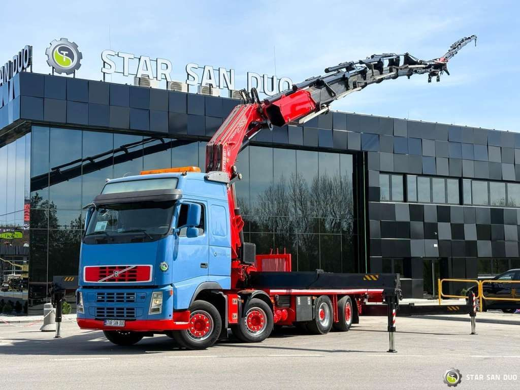 Volvo FH 480 8x2 FASSI F1100AXP Crane - Sunkvežimis su kranu: foto 1 Volvo FH 480 8x2 FASSI F1100AXP Crane - Sunkvežimis su kranu: foto 1
