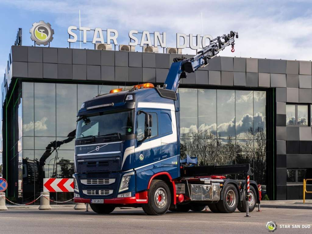 Volvo FH 500 6x2 HMF 3220-K5 HDS Crane Euro 6 - Sunkvežimis su kranu, Vilkikas: foto 1 Volvo FH 500 6x2 HMF 3220-K5 HDS Crane Euro 6 - Sunkvežimis su kranu, Vilkikas: foto 1