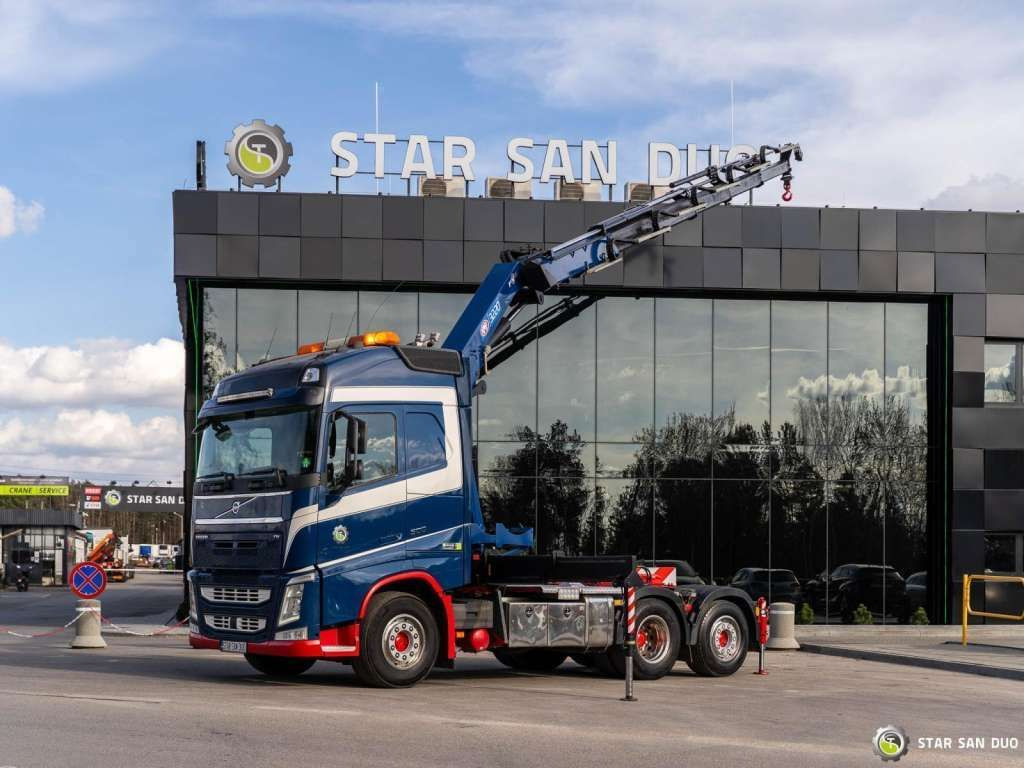 Volvo FH 500 6x2 HMF 3220-K5 HDS Crane Euro 6 - Sunkvežimis su kranu, Vilkikas: foto 4 Volvo FH 500 6x2 HMF 3220-K5 HDS Crane Euro 6 - Sunkvežimis su kranu, Vilkikas: foto 4