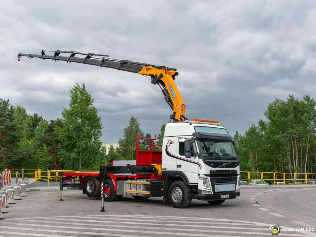 Volvo FM 450 6x2 EFFER 395/8S Euro 6 Crane Winch - Sunkvežimis su kranu: foto 3 Volvo FM 450 6x2 EFFER 395/8S Euro 6 Crane Winch - Sunkvežimis su kranu: foto 3