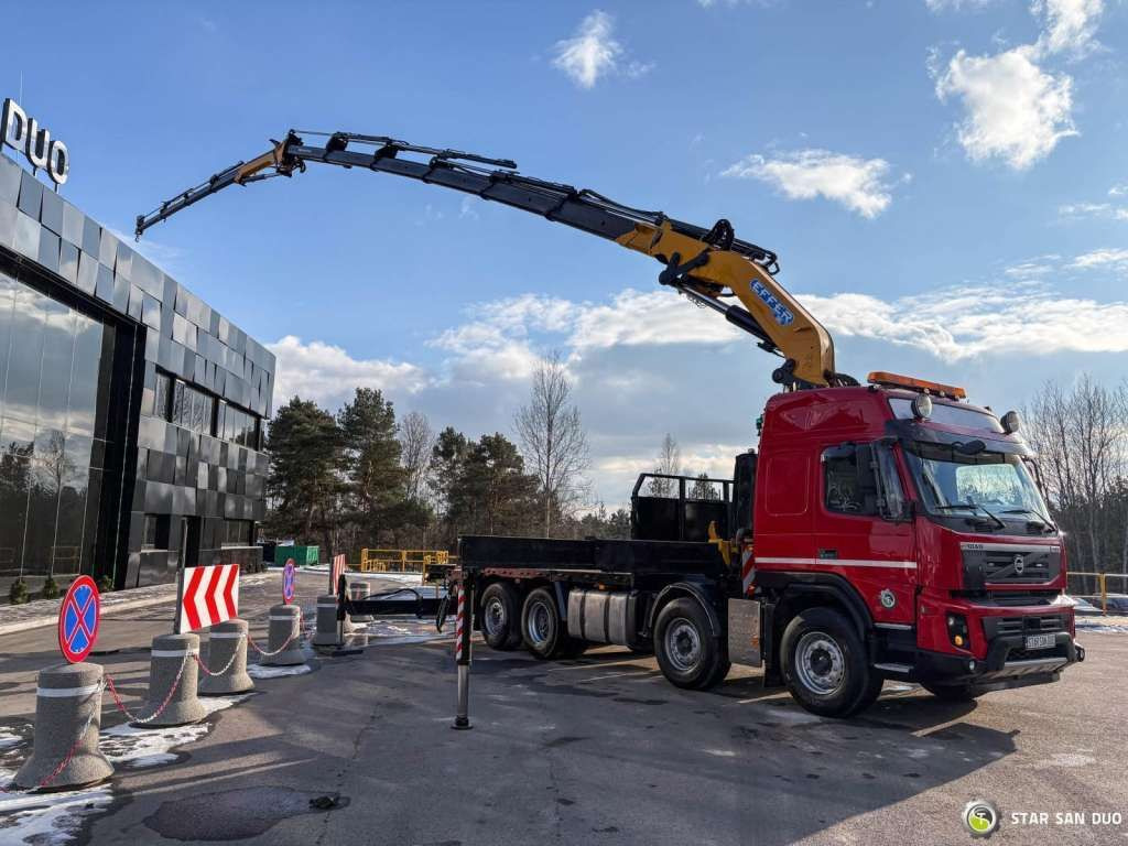 Volvo FMX 500 8x2 Effer 585 Fly Jib Winch Crane Kran Volvo FMX 500 8x2 Effer 585 Fly Jib Winch Crane Kran - Sunkvežimis su kranu, Platforminis/ Bortinis sunkvežimis: foto 5 Volvo FMX 500 8x2 Effer 585 Fly Jib Winch Crane Kran Volvo FMX 500 8x2 Effer 585 Fly Jib Winch Crane Kran - Sunkvežimis su kranu, Platforminis/ Bortinis sunkvežimis: foto 5