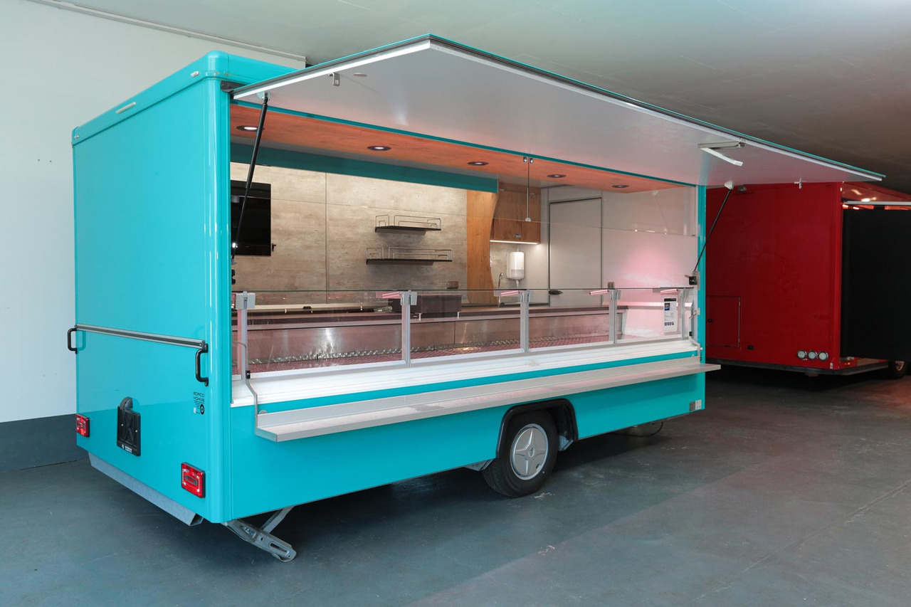 Verkaufsanhänger BORCO HÖHNS - Prekybinė priekaba: foto 3 Verkaufsanhänger BORCO HÖHNS - Prekybinė priekaba: foto 3