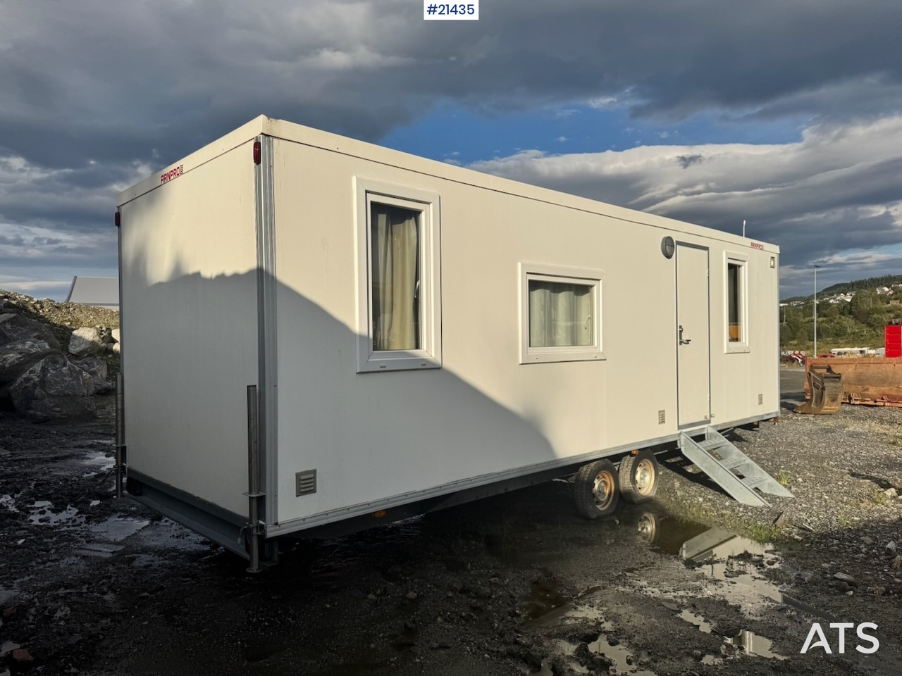 Arnpro Brakke - Buitinis konteineris, Priekaba: foto 3 Arnpro Brakke - Buitinis konteineris, Priekaba: foto 3